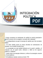 Integracion Politica Segun Antenor Orrego