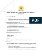 Update Surat Penolakan Layanan Kesehatan Vaksinasi