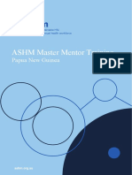 ASHM Master Mentor Training PNG