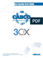 3CX Phone System User Guide: Cabco - Ca