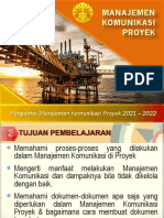 Manajemen Komunikasi Proyek