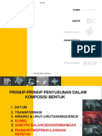 13-14 - PRINSSIP - PRINSIP PENYUSUNAN BENTUK (Sumbu, Simetris Dan Irama (AA)