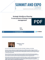 Strategic Workforce Planning A Core Process of Human Resource Management'