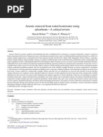 Download Arsenic Removal From Water Waste Water Using Adsorbent by Chong Khai Lin SN54408317 doc pdf