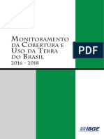 Monitoramento Do Uso e Cobertura Da Terra No Brasil 2016-2018