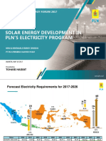 Solar Energy Development in PLN's Solar Electricity Program - PLN