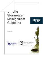 On-Site Stormwater Management Guidelines