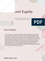Teori Equity