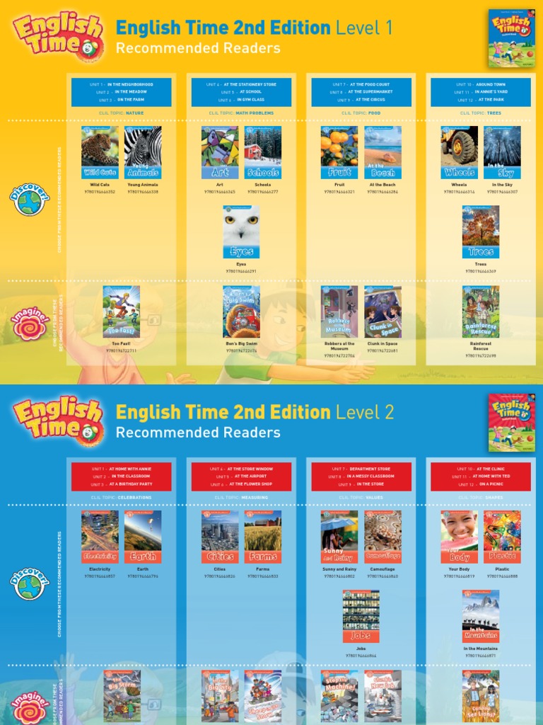 English Time 2nd Edition Level 1: Recommended Readers | PDF | Nature