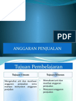 Anggaran Penjualan