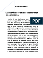 Assignment: Application of Graphs in Computer Programming