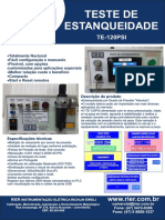 TE-120PSI teste estanqueidade