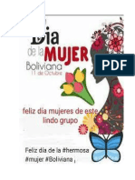 Cada 11 de Octubre Bolivia Conmemora El Día de La Mujer Boliviana y Esto Es Lo Que Pocos Conocen Del Tema
