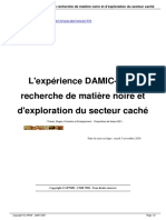 L Experience DAMIC M de Recherche de Matiere Noire Et D - A1554
