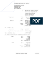 Conversion FACTORS Com