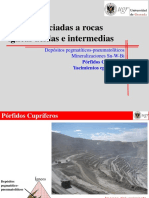 Menas asociadas a rocas ígneas y yacimientos epitermales