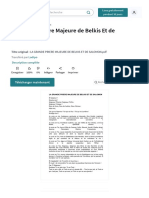 La Grande Priere Majeure de Belkis Et de Salomon PDF - PDF - Infini - Métaphysique - 1638456880353