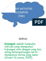 Terapi Aktivitas Kelompok (TAK)