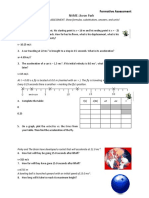 Topic 2 Mechanics Revision Sheet
