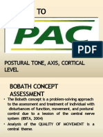 Guide To Assessment: Postural Tone, Axis, Cortical Level