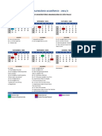 CalendáriosCalendario Academico - São Paulo - AEDU - São Paulo Cen.