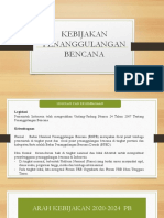 TM 2 Kebijakan Penanggulangan Bencana