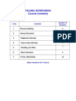 Sales Training Programme Outline