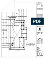 Rooftop Plan SCALE 1: 100: Concrete Quality 30 Mpa Steel Quality BJ37 Fy 240mpa Fu 370mpa