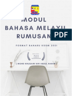 Modul Rumusan (Lemah-Sederhana)