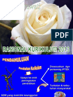 Rasional Kurikulum 2013