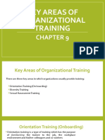 Key Areas of Organizational Training