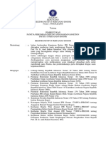 Pembentukan Panitia Peresmian Gedung Andi Hakim Nasoetion Institut Pertanian Bogor