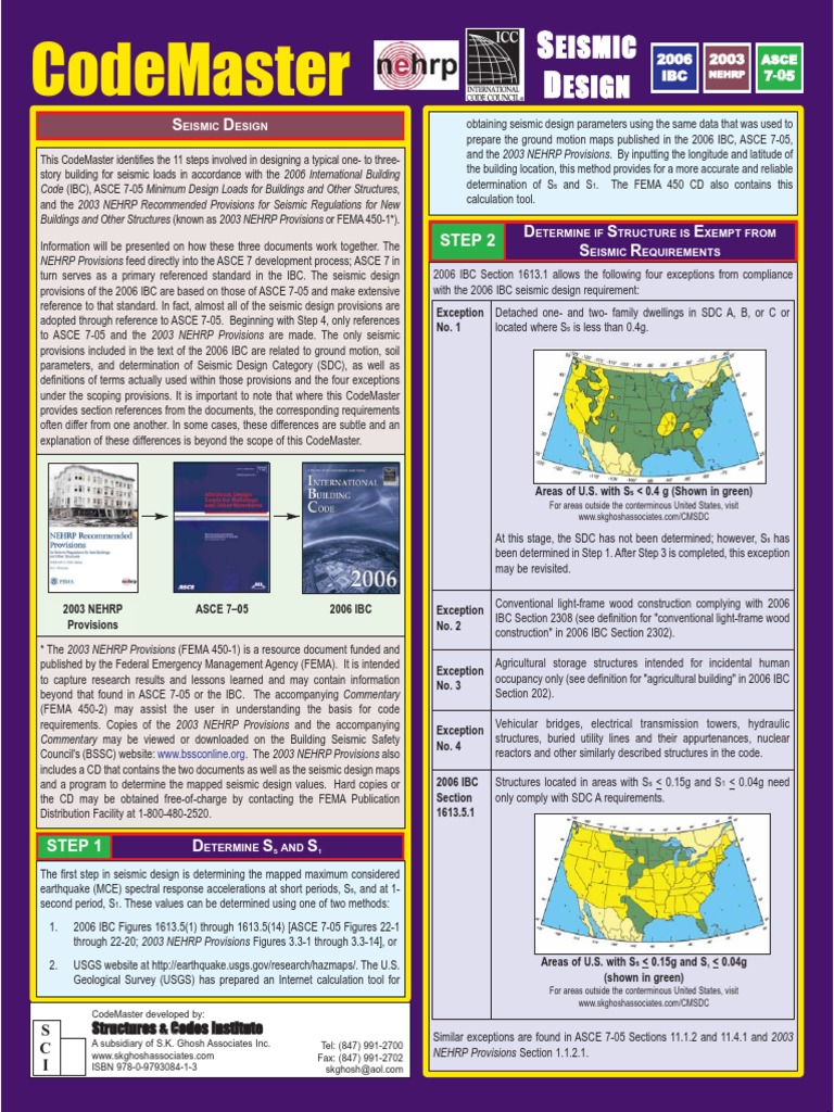 Code Master Seismic Design | PDF | Force | Seismology