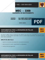 Herramientas para la búsqueda de fallas MEC-3300