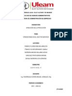 Operaciones en el sector de servicios: concepto, características y estrategias