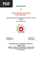 Download Gesture Recognization Technology by Rahul Nair SN54412429 doc pdf