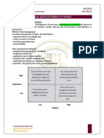 BT Personal Effectiveness Handout