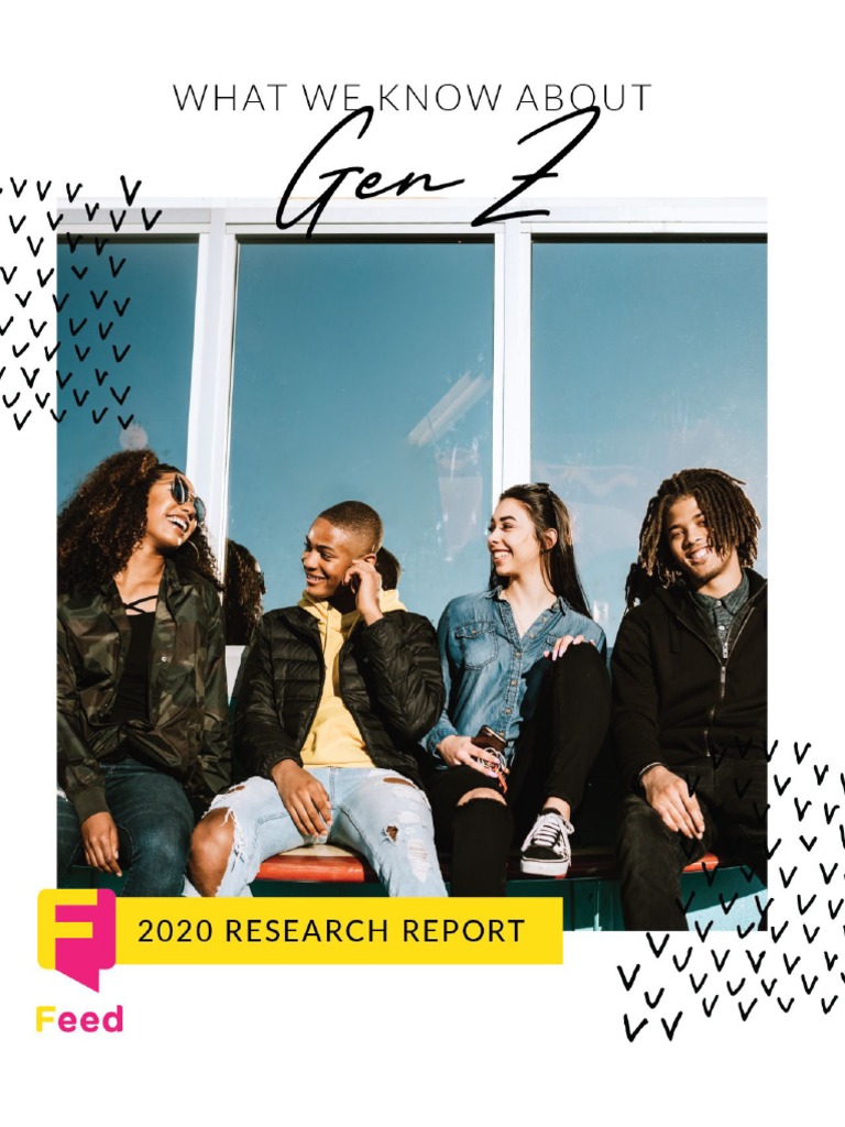 What We Know About Gen Z 2020 (Onehope) PDF Millennials Adolescence