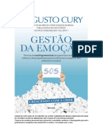 Livro Gestão Da Emoção - Augusto Cury (Capa e Prefácio)