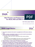 ShamirSharma Final Best Practices and Deployment Network iSCSI