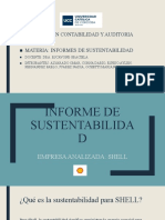 Informe Shell sustentabilidad