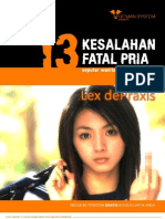 Download 13 Kesalahan Fatal Pria by Hitman System by Diar Bagus Pakartinus SN54413360 doc pdf