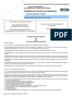 Diário Eletrônico Da Justiça Do Trabalho