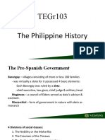Tegr103 The Philippine History