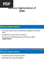 Memory Segmentation of 8086