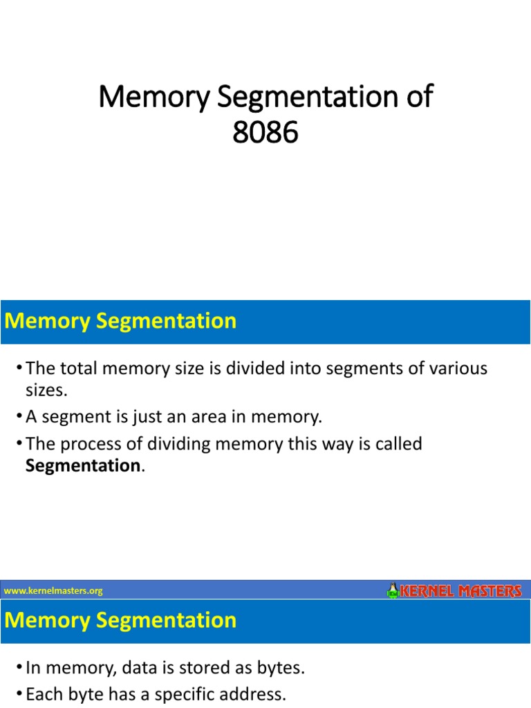 8086 Memory Segmentation Explained | PDF | Digital Electronics | Data