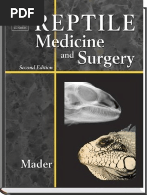 5 Reptile Medicine and Surgery - Mader - 2nd Edition | PDF