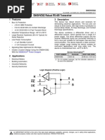 SN65HVD82 Robust RS-485 Transceiver: 6 7 A B 3 4 2 1 RE R