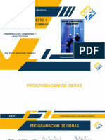 Sesion 3 - Costos, Presupuestos y Programacion de Obras