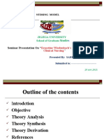 Nursing Ethics and Nursing Model: Seminar Presentation On "